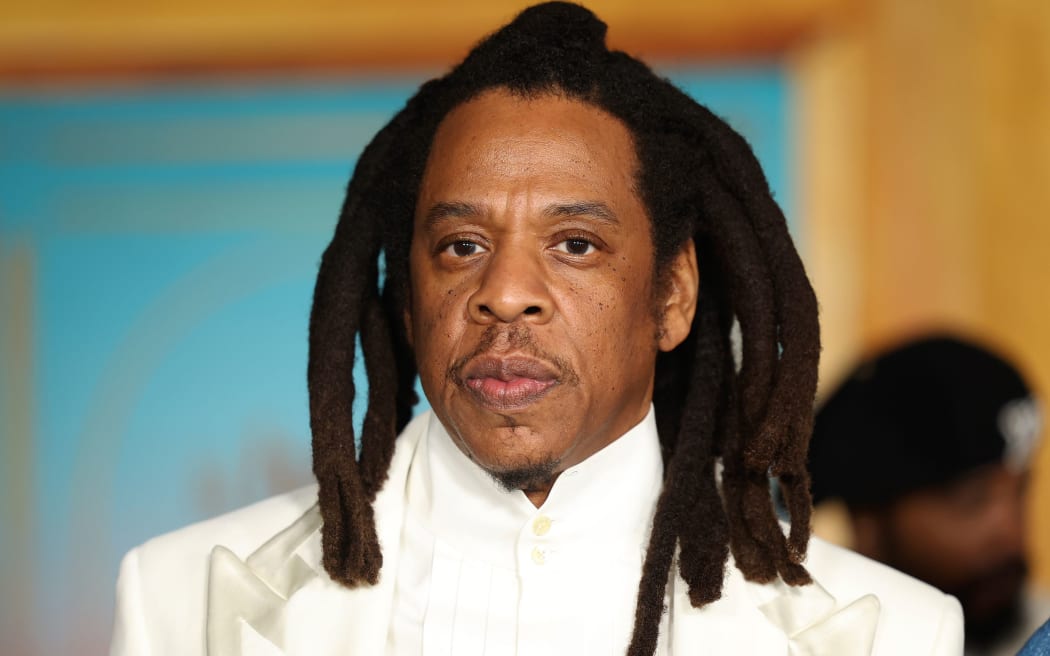 Jay-Z, pictured at the 2024 premiere of 'The Book of Clarence in Los Angeles, has been accused of rape and his attorney says the claim against him is made up.