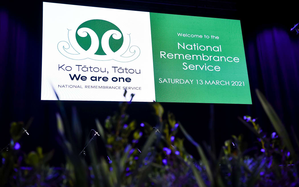 CHRISTCHURCH, NEW ZEALAND - March 13: Ko Tatou, Tatou We Are One, National Remembrance Service. March 13, 2021 in Christchurch, New Zealand. (Photo by Mark Tantrum/ Department of Internal Affairs)