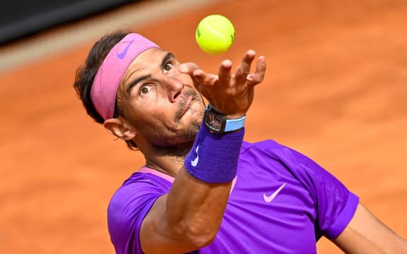 Spanish tennis legend Rafael Nadal.