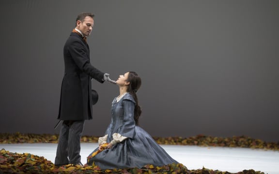 Mariusz Kwiecien as Eugene Onegin and Ana Maria Martinez asTatiana
