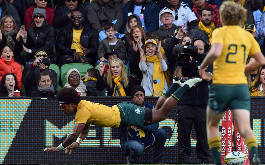 Suva-born Henry Speight scored two tries against the Flying Fijians.