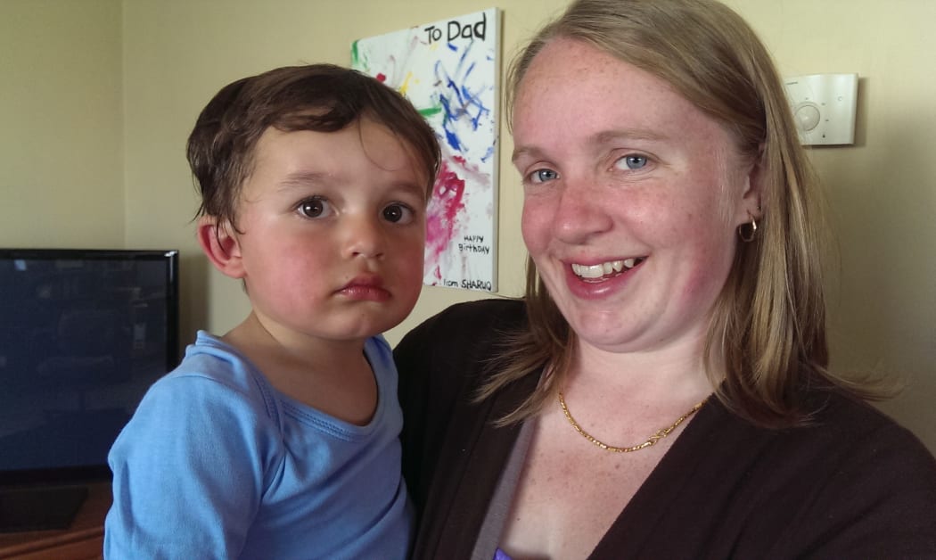 Anna Singh had her son Sharuq, 2, (pictured) and daughter Priya, 1, at the Stratford clinic and had been planning to have her third child there.