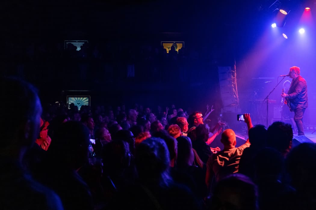 Martin Phillipps of The Chills performs at The Powerstation on May 14, 2021 in Auckland, New Zealand.