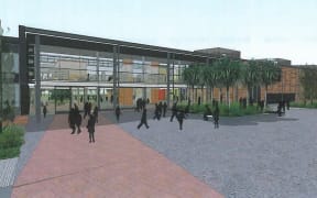 An artist's impression of how the school will look.