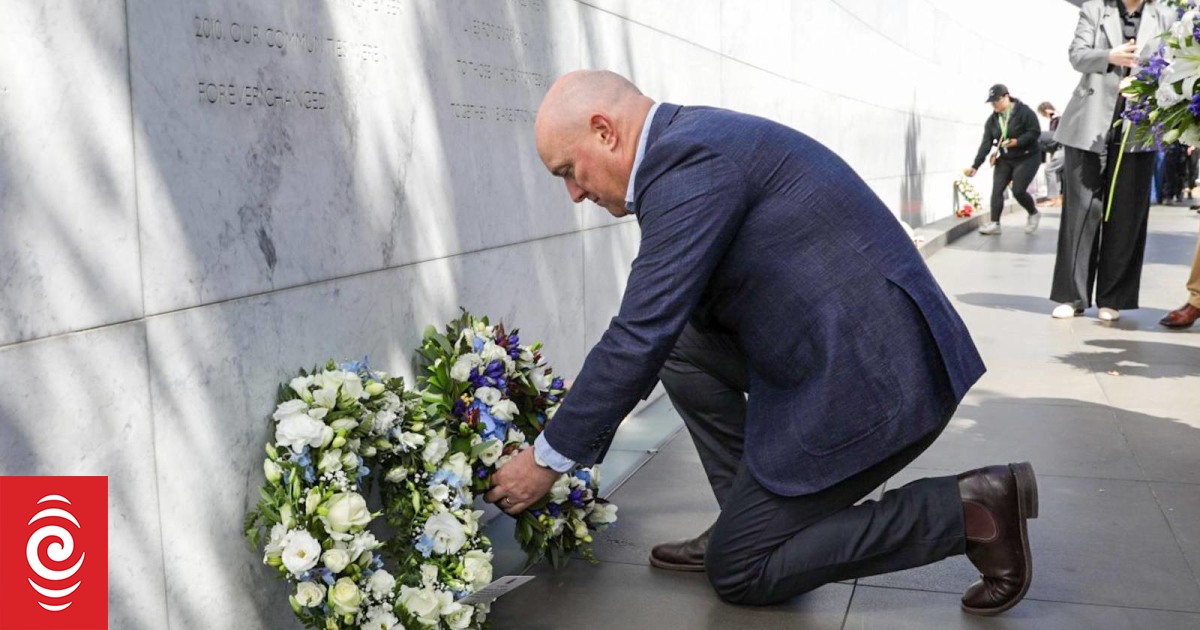 Prime Minister Christopher Luxon lays wreath at Christchurch earthquake memorial service - Vimarsana News