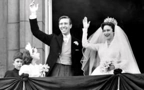 Lord Snowdon and Princess Margaret on their wedding day in 1960. The couple divorced 18 years later.