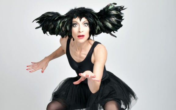 English performer Sarah-Louise Young pays tribute to iconic British singer In her cult cabaret show 'An Evening Without Kate Bush'.