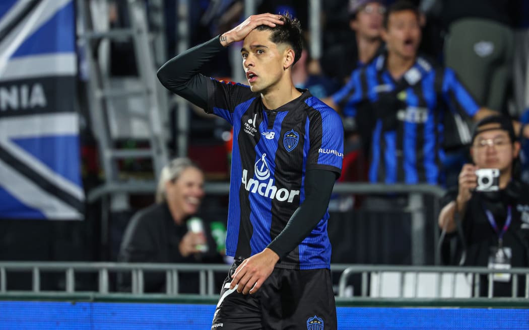 Auckland FC's Logan Rogerson.
