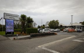 The Commodore Hotel in Christchurch is being used as an isolation facility.