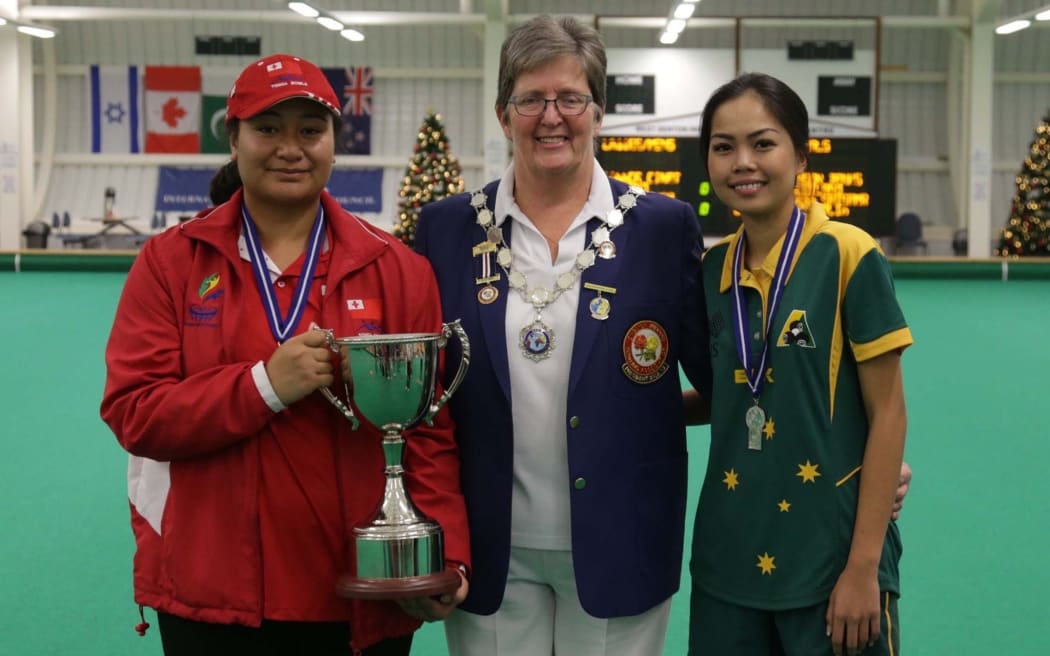 Paris Baker claimed defeated back to back champion Jessica Srisamruaybai of Australia in the final.