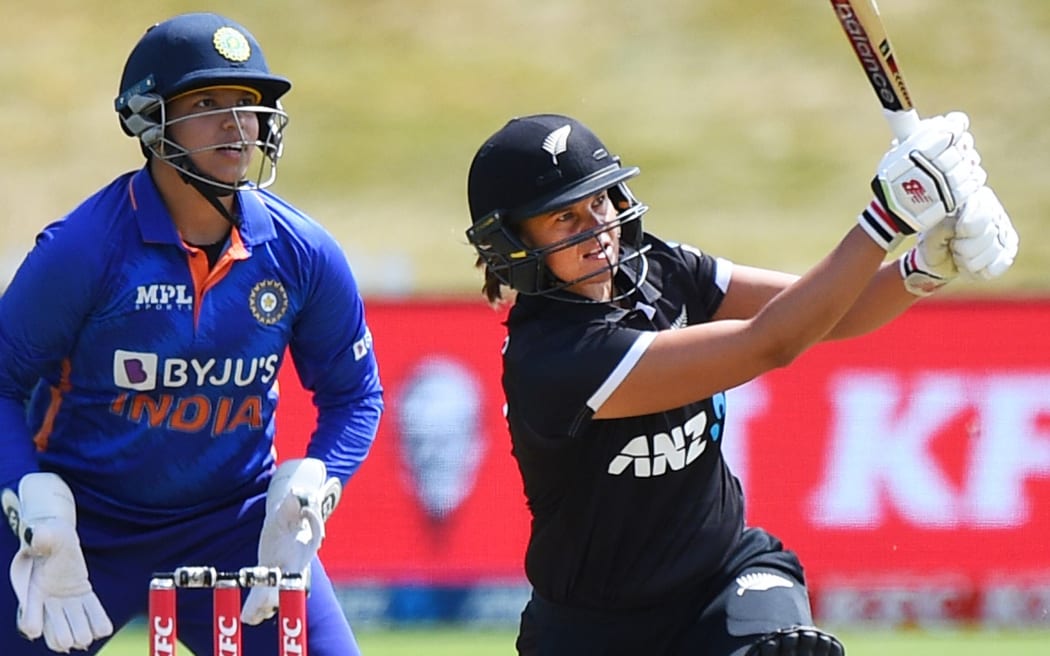 White Ferns Opener Suzie Bates in Queenstown, Feb 2022, in ODI