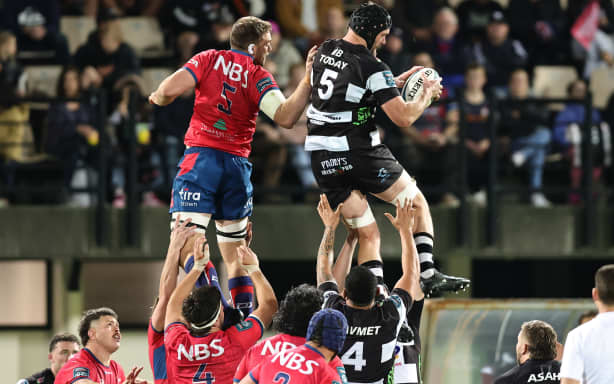 Tom Parsons of Hawkes Bay during the Bunnings NPC Round 5 Ranfurly Shield match between Hawke's Bay and Tasman at McLean Park in Napier, New Zealand on Saturday September 07, 2024. Copyright photo: Aaron Gillions / www.photosport.nz