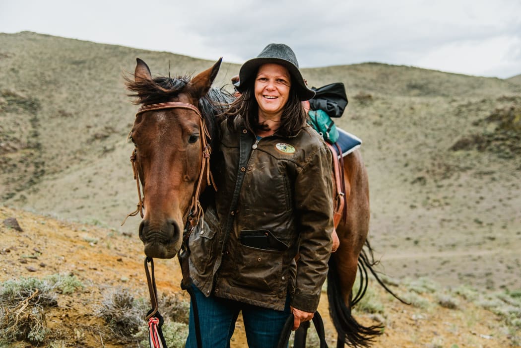 Nicole Masters with her horse Flynn