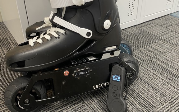 Troy from analytics electric rollerblades