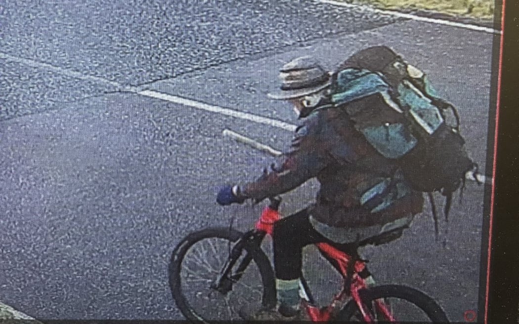 Roy Arbon was seen riding a bike on July 23.