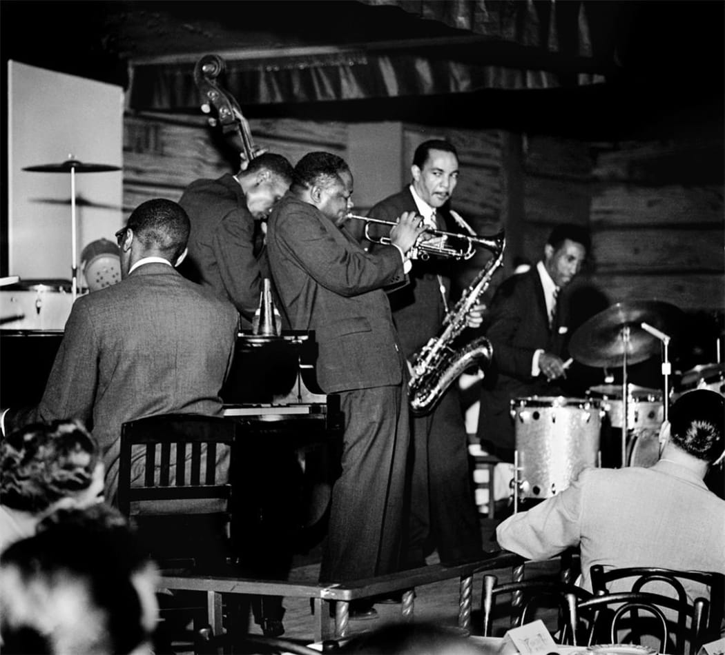 Clifford Brown (tpt) & Max Roach (dms)