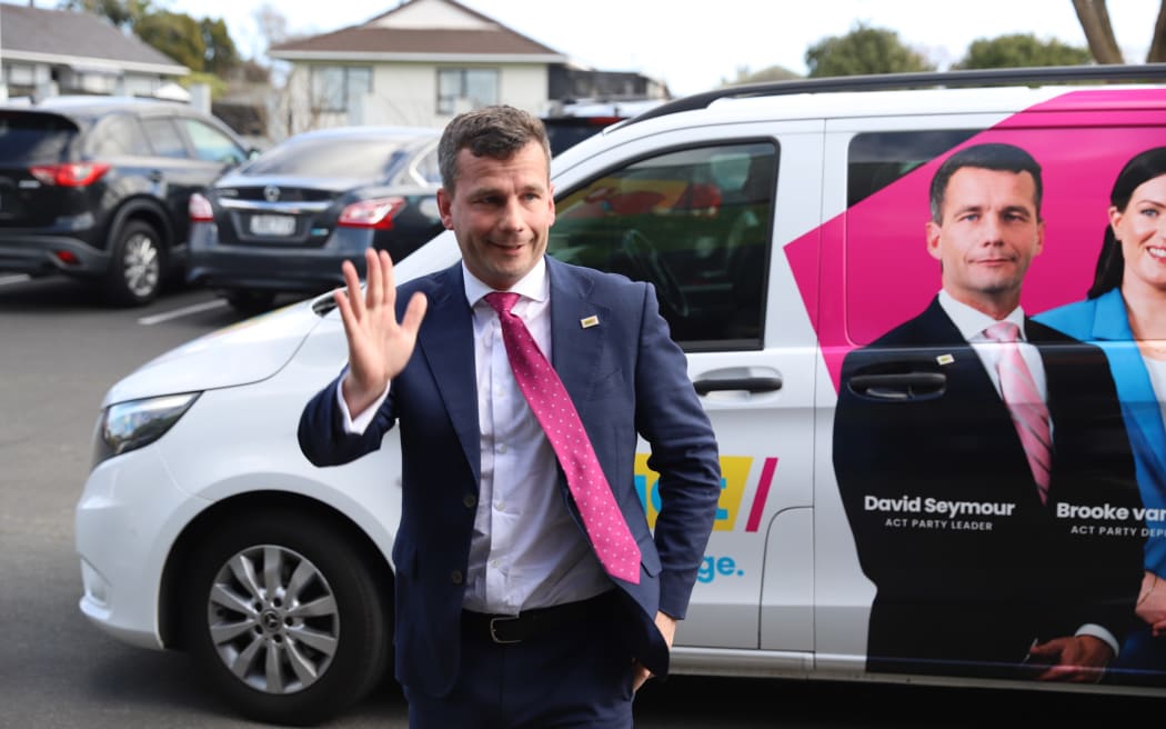 ACT leader David Seymour on law and order