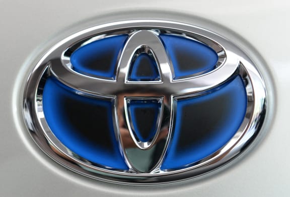 Toyota logo.