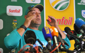 Darren Lehmann speaking after ball-tampering scandal.