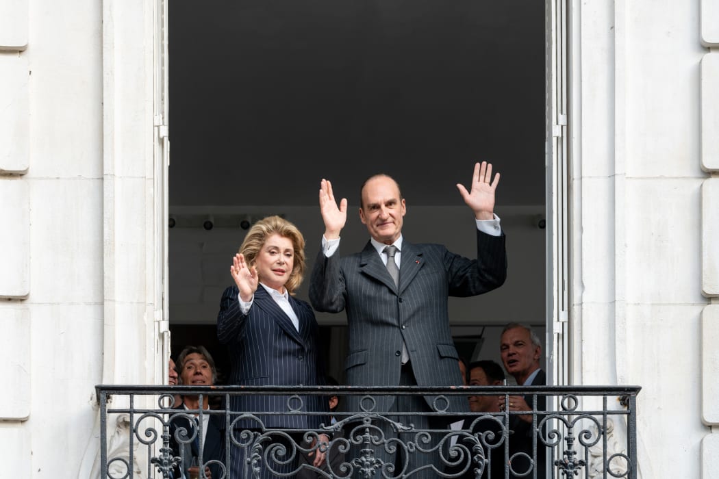 Still from the 2023 French comedy The President's Wife