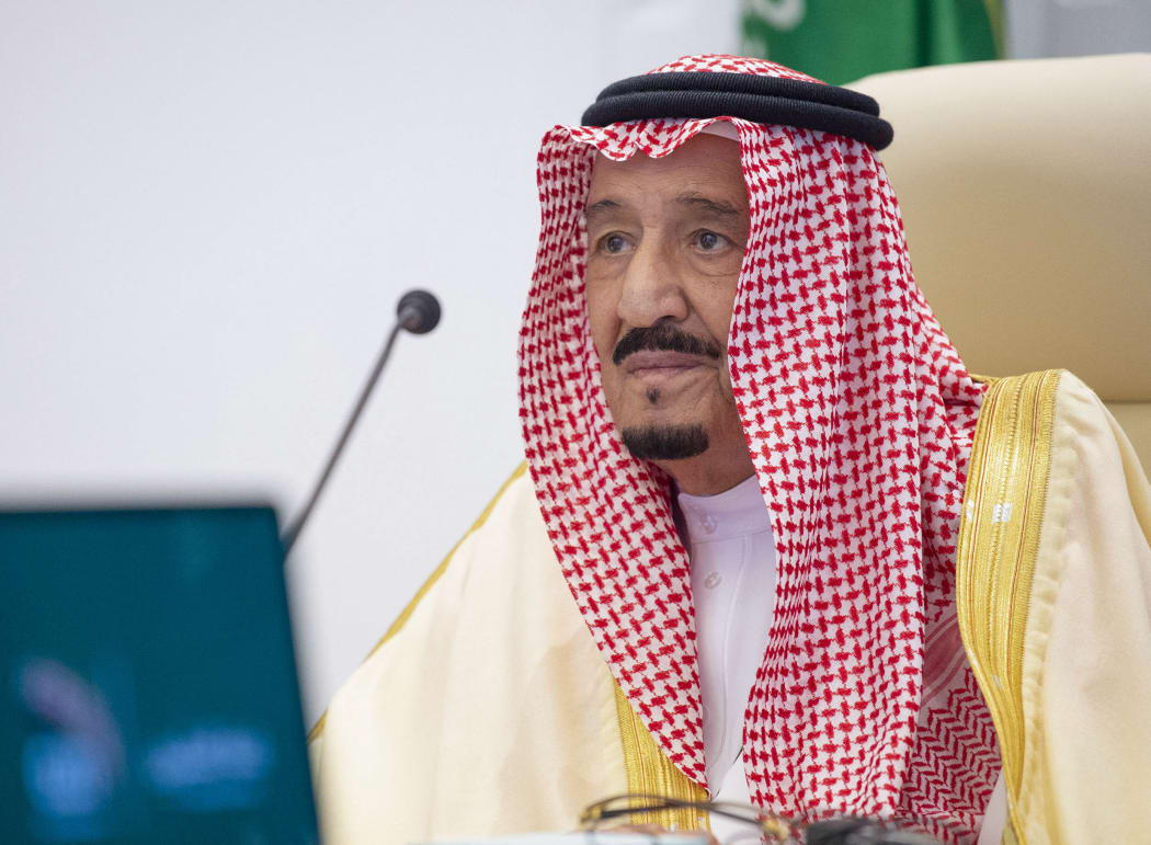 Saudi King Salman bin Abdulaziz Al-Saud.