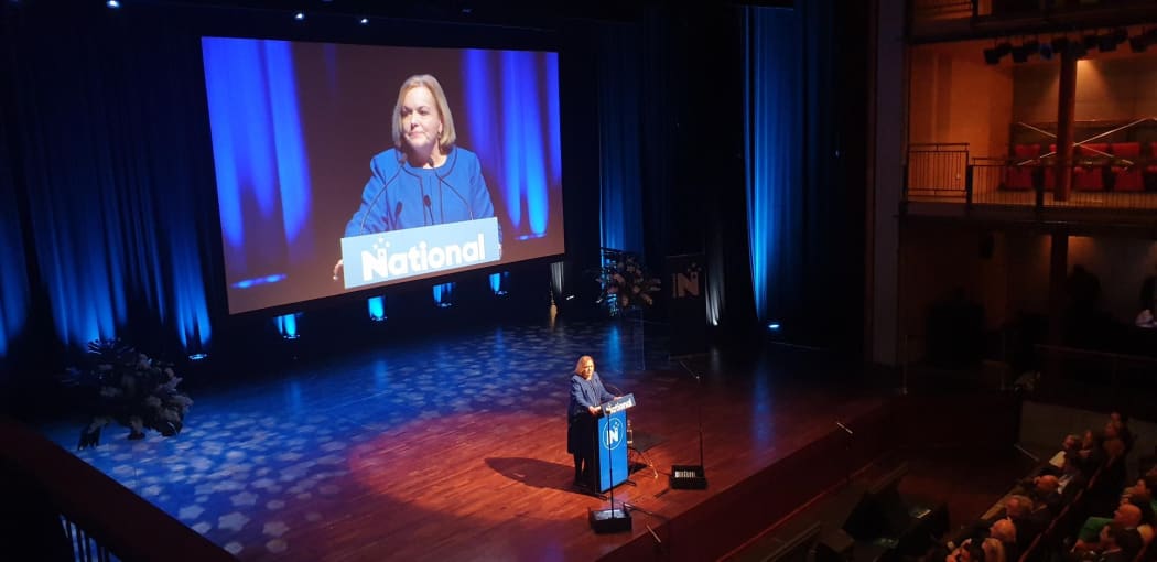 Judith Collins at the 2021 National Party conference