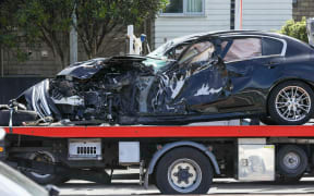 A car and truck were involved in the crash at the intersection of Brougham and Selwyn streets.
