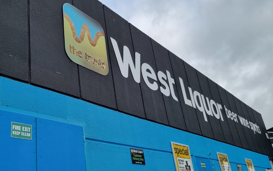 A West Liquor store in New Lynn.