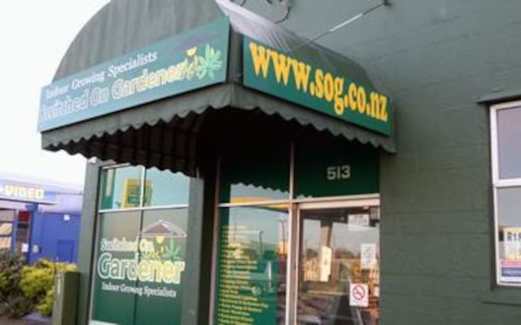 The Switched on Gardener store in Hastings, photographed in 2010. Police cracked down on the national chain, which was selling growing equipment to cannabis growers. Kevan Darryl Salisbury was working for Switched on Gardener in 2010.