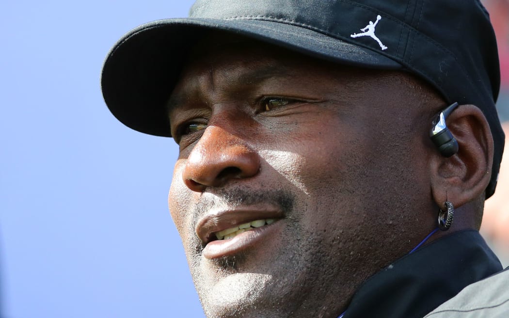 The former NBA basketball star Michael Jordan.
