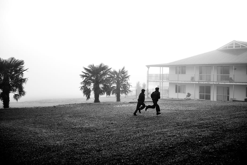 The Gloriavale Exhibition runs from the 16 to 28 of February at Black Asterisk Gallery.