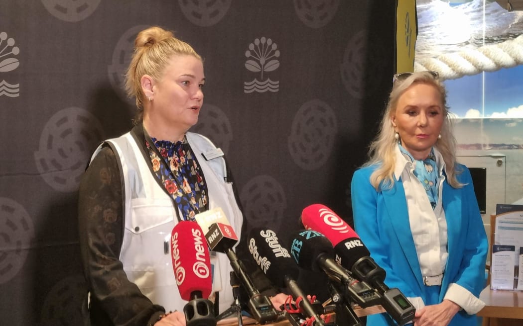 Rachel Kelleher and Desley Simpson