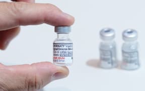 The vaccine against the Omicron variant of Covid-19 at Tokyo Metropolitan Government Office Building in Shinjuku Ward, Tokyo on October 14, 2022.