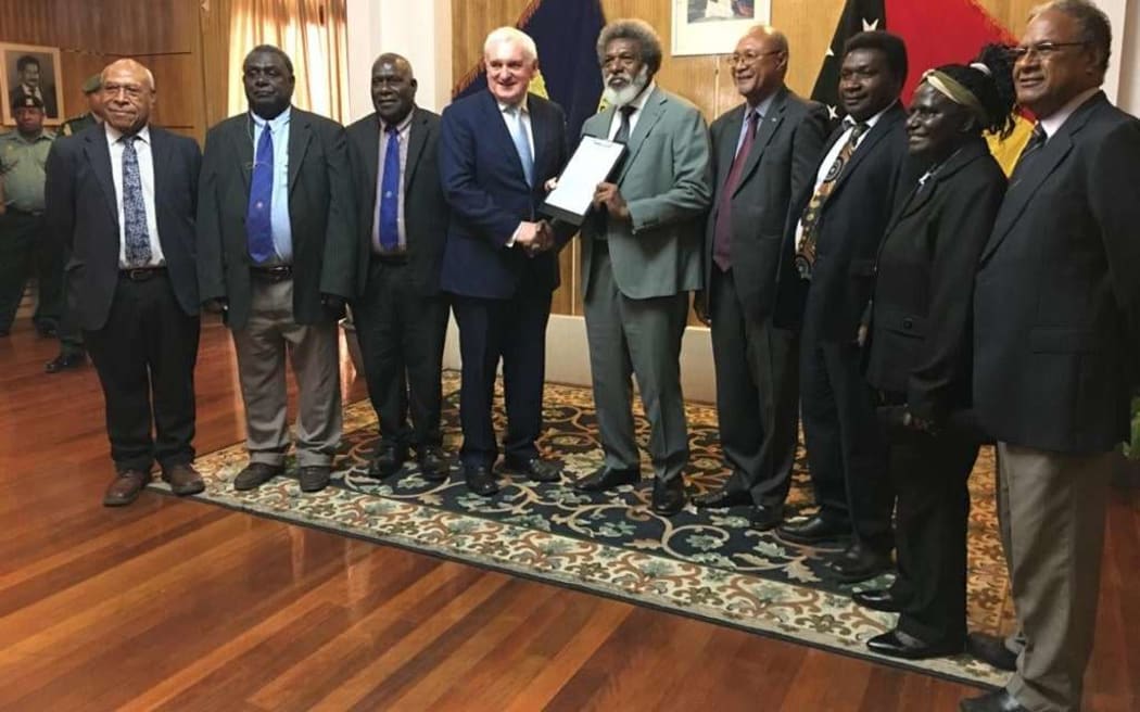 The BRC returned the Referendum Writ with the results to the Governor General at Government House in Port Moresby.
