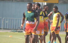 PNG Hunters stand-off Ase Boas.
