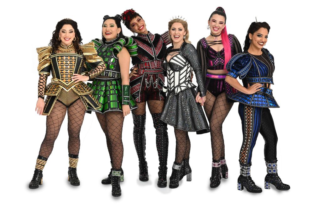 Australian cast of Six The Musical