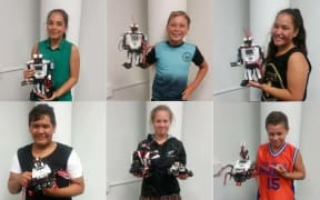 A group of Taranaki rangatahi is headed to Silicon Valley (clockwise from top left) Chelsea Kumeroa, 13; Pawhare Packer, 12; Ngapuke King-Lepaio, 12; Devontae Mills, 10; Deeariah-Sapphire Mills, 13; Te Kiri King, 13.