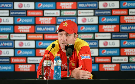 Zimbabwe captain Brendan Taylor.