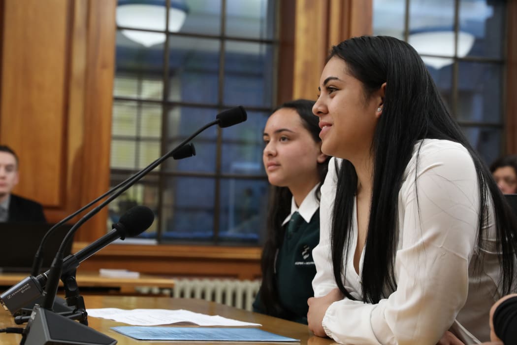 Tamara Manu and Trenell Leota from HASHTAG (Holistic Action Sustainable Health through all Generations)