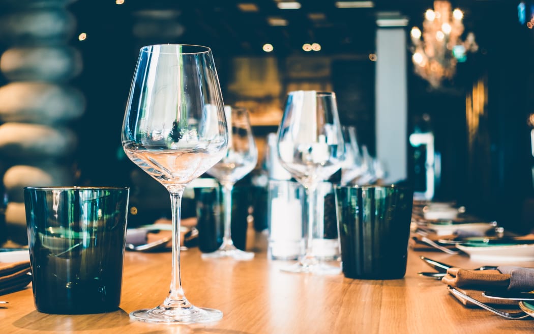 File photo. Wine glasses.