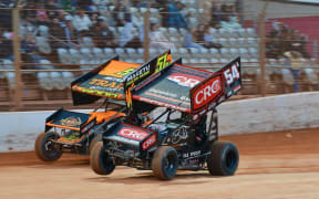 Defending North Island Sprint Car champion Michael Pickens faces a field of more than 30 rivals at Baypark Speedway this Saturday night, March 8, 2025 at the Boss Powdercoating North Island Sprint Car Championship. Photo/Supplied.