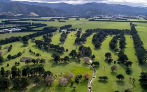 Featherston Golf Club, as shown in marketing images by Property Brokers.