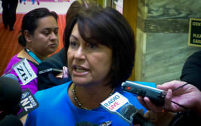 Hekia Parata at Parliament.