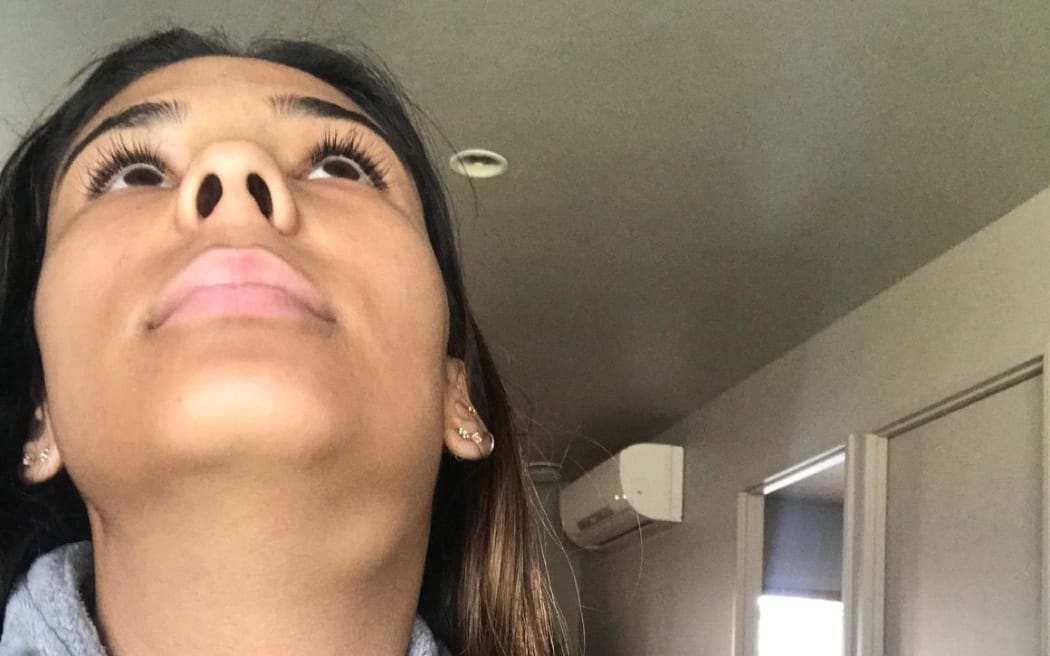Cailyn Selfe noticed ulcers in her mouth on 22 January and a lump in her neck the next day.