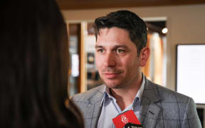 James Meager at the National Party caucus retreat, 21 January 2026.