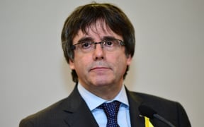 Catalonia's former leader Carles Puigdemont in December 2017.