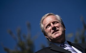 WASHINGTON, DC - OCTOBER 02: White House Chief of Staff Mark Meadows speaks to reporters about President Trump's positive coronavirus test outside the West Wing of the White House on October 2, 2020 in Washington, DC.