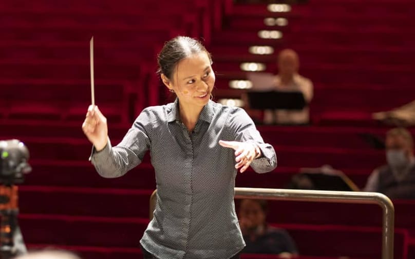 Tianyi Lu at the Premio Cantelli International Conducting Competition
