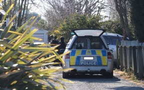 A series of properties were searched in Ashburton during the raids.