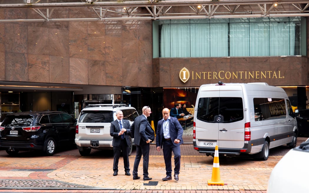 Intercontinental Hotel security, FBI & police
